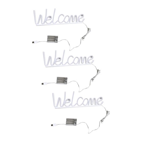 Bienvenue enseigne néon - bienvenue,