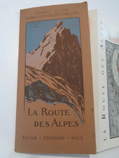 Guide La route des Alpes - Chemin de Fer - Évian - Thonon - Nice - Chamonix