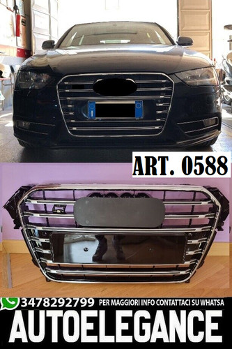 0588 grille avant audi s4 - 0588, a4