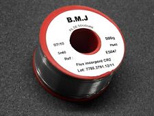 bobine de soudure BMJ de 500g ~ Ø 7/10 0.7mm SN60 PB40 ES047 flux incorporé CR2