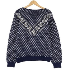 Pull Nordique Bleu Scandinave