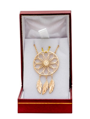 Collier avec pendentif attrape - collier,