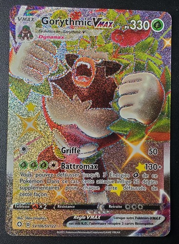Carte pokémon gorythmic vmax - pokémon,