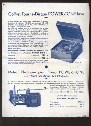 Veux papiers publicité tsf - papiers, (tsf