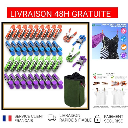 Pince linge inox - pince,