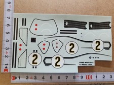 DECALS 1/32 FORD GT40 MKIV - #2 - LE MANS 1967 - COLORADO DCC326