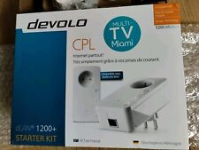 CPL DEVOLO 1200 VOIR PHOTOS D'ÉCHANTILLONS, 2 KITS ET 2 FICHES JR45 NEUVE. SUPER
