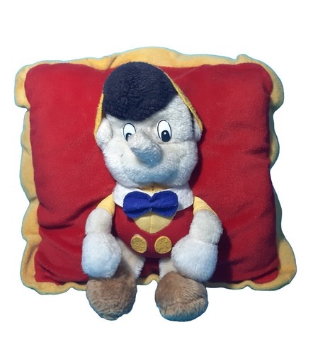 Pinocchio peluche coussin 22cm - pinocchio,
