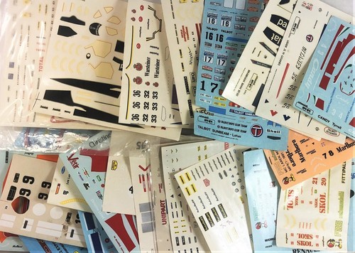 Decals for scale resin - scale,