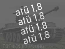 POCHOIR MARQUAGE GERMAN ATU