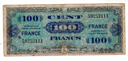 France billet 100 francs - billet,