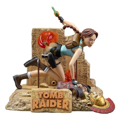 Tomb raider 1996 statue - tomb, lara