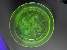 Assiette Art déco en verre