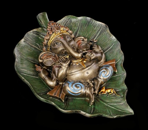 Ganesha figur bronzé sur - bronzé,