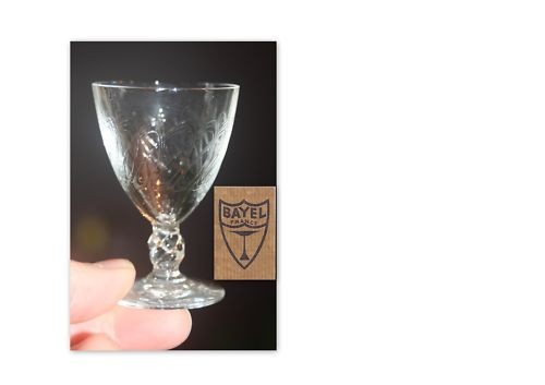 Bayel verre liqueur en - a,