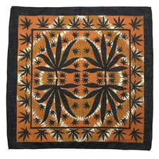 Écharpe bandana feuille de