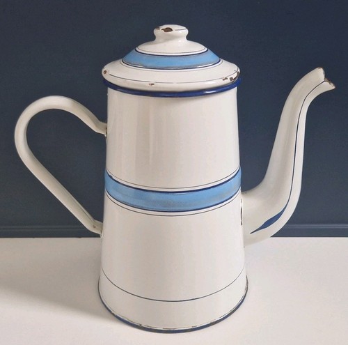 Ancienne cafetière tôle - ancienne,