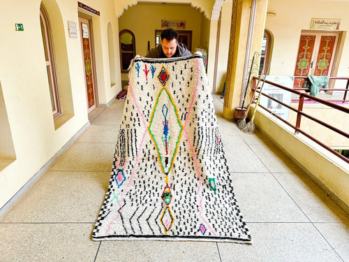 Tapis laine berbère - tapis, en
