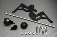 Tampons Roulettes de Protection Couleur Titane SUZUKI GSXR 1000 GSX-R 2012-2016