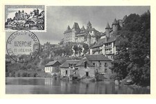 1955 .carte maximum .france