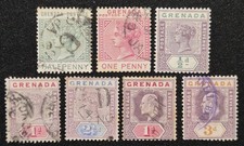 BEAU LOT DE 7 TIMBRES