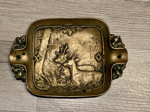 Ancien cendrier vide poche - ancien,