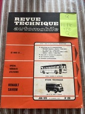 Revue Technique Saviem Renault