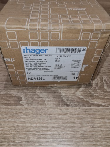 Disjoncteur x160 18ka 125a - disjoncteur,
