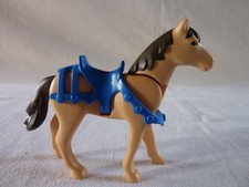 PLAYMOBIL  CHEVAL BEIGE SELLE