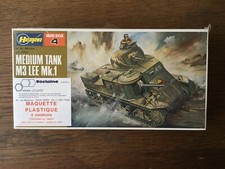 HASEGAWA 1/72 CHAR AMERICAIN MEDIUM TANK M-3 LEE MK 1 (MAQUETTE SOUS BLISTER)
