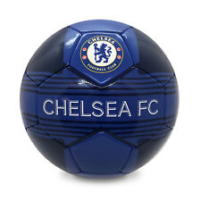 Chelsea FC officiel - Ballon de foot avec blason - bleu - taille 4