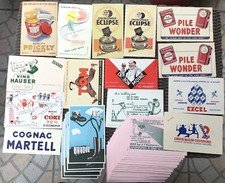 ANCIEN BUVARD L 36 PRICKLY ECLIPSE PILE WONDER VIN HAUSER LE BON MOINE BAUDON