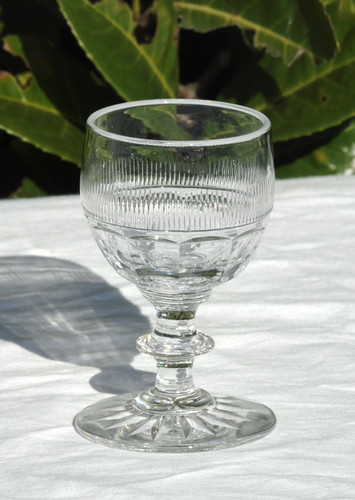 Verre cristal taillé - cristal, dans