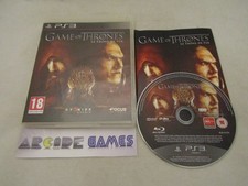 GAME OF THRONES LE TRONE DE FER PS3 PLAYSTATION 3 PAL FR (vendeur pro)
