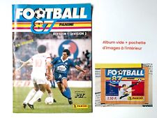 PANINI Football 87 album images vide neuf + pochette images offert Pif gadget
