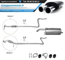 Échappement Ford Fiesta VI