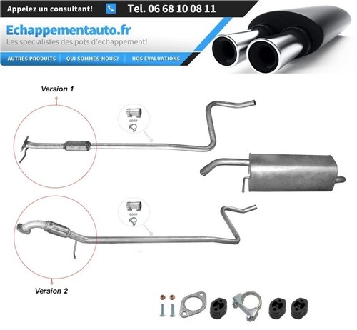 échappement ford fiesta - Échappement,