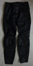 DMP Pantalon moto protection en cuir véritable costaud imperméable 38 unisexe