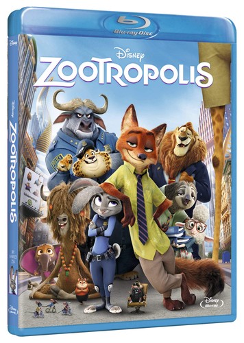 Zootropolis bluray - zootropolis, (blu