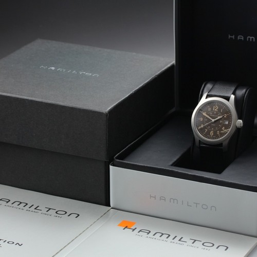 Montre homme hamilton - montre, kaki