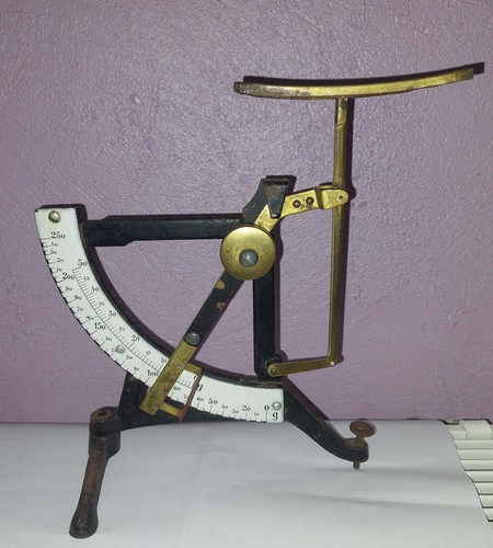 Pese lettre ancien - lettre, double