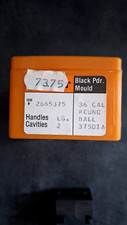 LYMAN 2665375 HANDLES CAVITIES 36 CAL ROUND BALL 375 DIA Moule excellent état