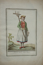 GRAVURE COULEUR XVIII°