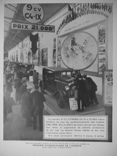 Publicité presse 1931 - 1931, cv