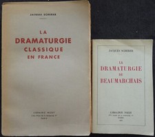 Jacques Scherer La dramaturgie de Beaumarchais / La dramaturgie classique