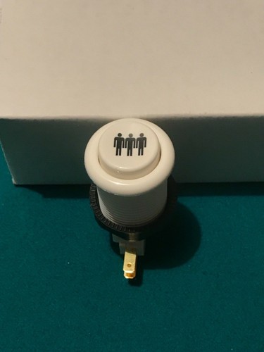 Arcade game player button - player, 3