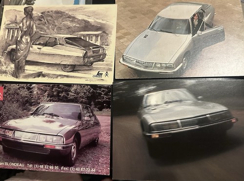 Carte postale citroën - 4, sm