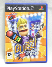 BUZZ! LE QUIZ POP COMPLET NOTICE JEU MULTI JOUEUR CONSOLE PS2 PLAYSTATION 2 FRA