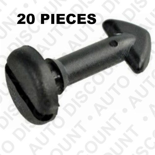 Clips fixation cache - fixation, moteur