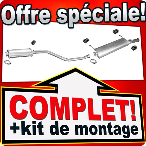 échappement pour citroen - pour,